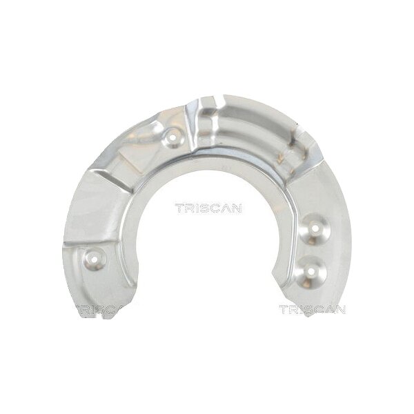 Spray Plate Brake Disc front axle right aluminum TRISCAN for e.g. BMW 5 Series