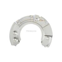 Spray Plate Brake Disc front axle right aluminum TRISCAN...