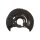 Spray Plate Brake Disc front axle left steel TRISCAN for e.g. BMW 3 Series