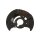 Spray Plate Brake Disc front axle left steel TRISCAN for e.g. BMW 3 Series