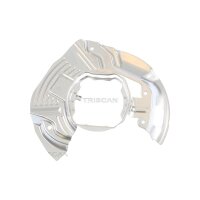 Brake disc backing plate Front Axle Left TRISCAN for BMW...