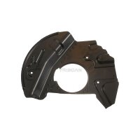 Spray Plate Brake Disc front axle left steel TRISCAN for...