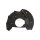 Spray Plate Brake Disc front axle right steel TRISCAN for BMW X5