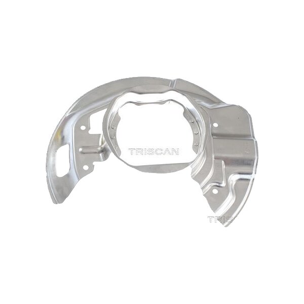 Spray Plate Brake Disc front axle right aluminum TRISCAN for e.g. BMW 5 Series