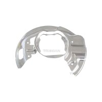 Spray Plate Brake Disc front axle right aluminum TRISCAN...