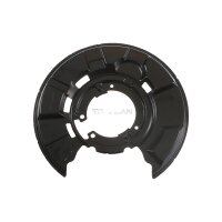 Brake disc backing plate Rear Axle Left TRISCAN for BMW 1...