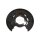 Brake disc backing plate Rear Axle Left TRISCAN for BMW 1 Series and others