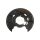 Brake disc backing plate Rear Axle Right TRISCAN for BMW 1 Series and others