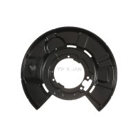 Brake disc backing plate Rear Axle Left TRISCAN for BMW 3...