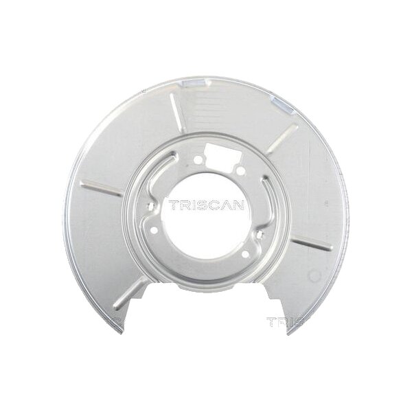 Spray Plate Brake Disc rear axle left steel TRISCAN for e.g. BMW 3 Series