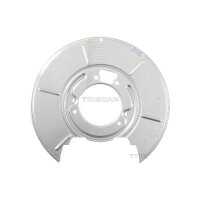 Spray Plate Brake Disc rear axle left steel TRISCAN for...