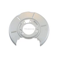 Spray Plate Brake Disc rear axle right steel TRISCAN for...