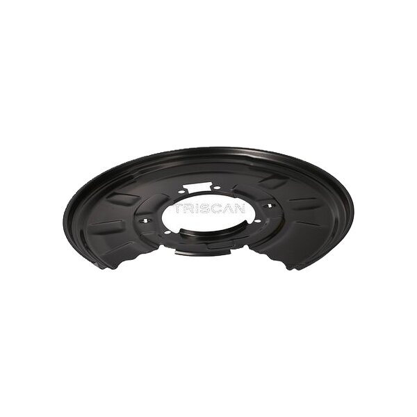 Spray Plate Brake Disc rear axle left steel TRISCAN for e.g. BMW 3 Series