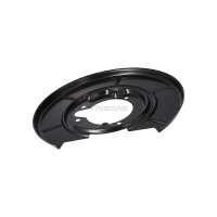 Spray Plate Brake Disc rear axle left steel TRISCAN for...