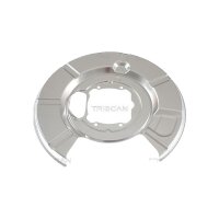 Brake disc backing plate Rear Axle Left TRISCAN for BMW 5...