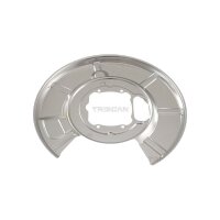 Brake disc backing plate Rear Axle Left TRISCAN for BMW 5...