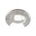 Brake disc backing plate Rear Axle Left TRISCAN for BMW 5 Series and others