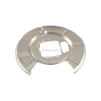 Brake disc backing plate Rear Axle Right TRISCAN for BMW...