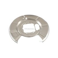 Brake disc backing plate Rear Axle Right TRISCAN for BMW...
