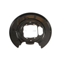 Spray Plate Brake Disc Rear Axle Left Steel TRISCAN for...
