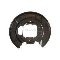 Spray Plate Brake Disc rear axle right steel TRISCAN for...