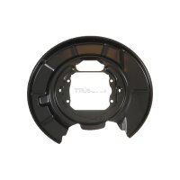 Spray Plate Brake Disc rear axle right steel TRISCAN for...