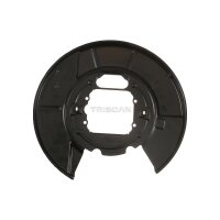 Spray Plate Brake Disc rear axle left steel TRISCAN for...