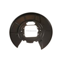 Spray Plate Brake Disc rear axle right steel TRISCAN for...