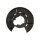 Spray Plate Brake Disc rear axle right steel TRISCAN for BMW 3 Series and others