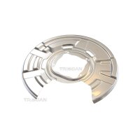 Brake disc backing plate Rear Axle Right TRISCAN for BMW...