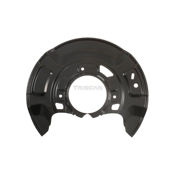 Spray Plate Brake Disc front axle left steel TRISCAN for e.g. TOYOTA YARIS