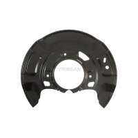 Spray Plate Brake Disc front axle left steel TRISCAN for...