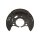 Spray Plate Brake Disc front axle left steel TRISCAN for e.g. TOYOTA YARIS