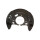 Spray Plate Brake Disc front axle right steel TRISCAN for e.g. TOYOTA YARIS