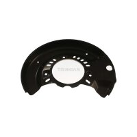 Spray Plate Brake Disc front axle left steel TRISCAN for...