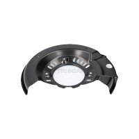 Spray Plate Brake Disc front axle right steel TRISCAN for...