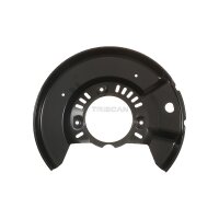 Spritzblech Bremsscheibe Vorderachse links Stahl TRISCAN...