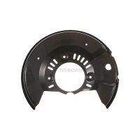 Spray Plate Brake Disc front axle right steel TRISCAN for...