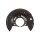 Spray Plate Brake Disc front axle right steel TRISCAN for e.g. TOYOTA YARIS