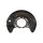Spray Plate Brake Disc front axle right steel TRISCAN for e.g. TOYOTA YARIS