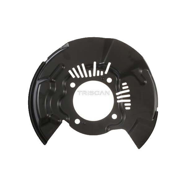 Spray Plate Brake Disc front axle left steel TRISCAN for TOYOTA HILUX