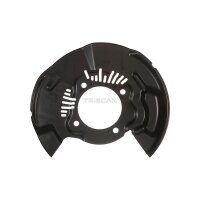Spray Plate Brake Disc front axle left steel TRISCAN for...