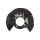 Spray Plate Brake Disc front axle left steel TRISCAN for TOYOTA HILUX
