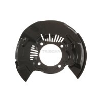 Spray Plate Brake Disc front axle right steel TRISCAN for...
