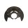 Spray Plate Brake Disc front axle left steel TRISCAN for e.g. TOYOTA COROLLA