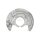 Spray Plate Brake Disc front axle right steel TRISCAN for e.g. TOYOTA CARINA