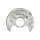 Spray Plate Brake Disc front axle right steel TRISCAN for e.g. TOYOTA CARINA