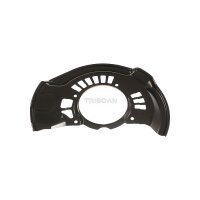 Spray Plate Brake Disc front axle right steel TRISCAN for...
