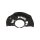 Spray Plate Brake Disc front axle right steel TRISCAN for e.g. TOYOTA CAMRY