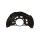 Spray Plate Brake Disc front axle left steel TRISCAN for e.g. TOYOTA AURIS